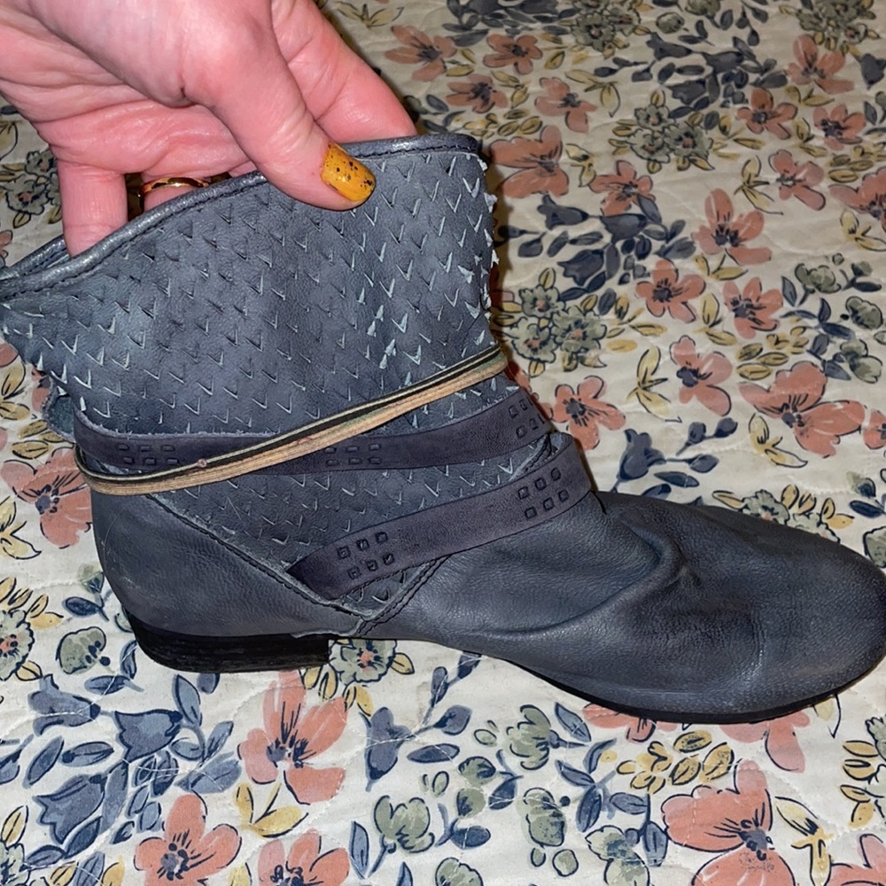 Suede Booties - image 6